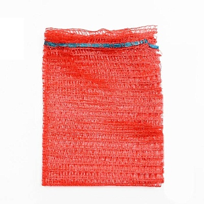 Сетка-мешок 75х45см (Красная) с завязками, до 30кг (х100/2000) Китай